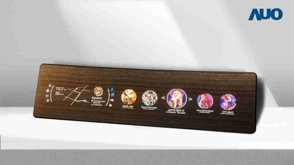 口袋牛店研发全球最高穿透度达80%的AmLED木纹显示器，，，可于使用时呈现高亮度、、、清晰可见的信息，，，，并在不使用时回归为单纯的饰板，，，，节能兼具美观